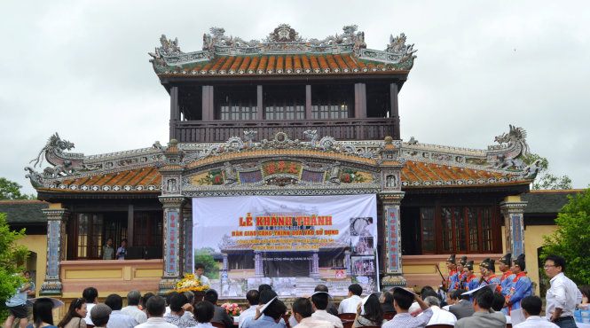 Hue reopens ancient imperial relic