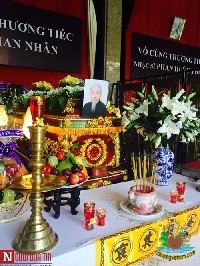 Đám tang nhạc sĩ Phan Huỳnh Điểu, Phan Nhân diễn ra cùng một nơi