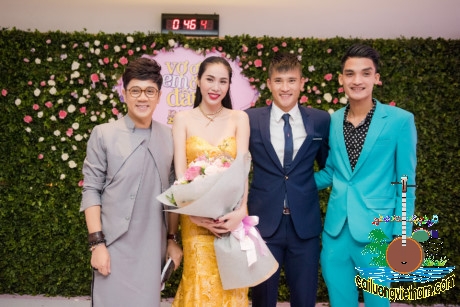 Các nghệ sĩ trong buổi ra mắt "Vợ ơi, em ở đâu?".