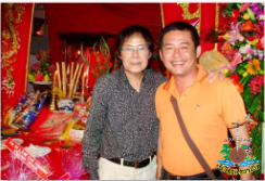 Nghệ sĩ Tấn Beo và cha- Nghệ sĩ Tấn Tài