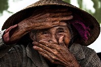 “World's Most Beautiful Old Woman” lives in Hoian