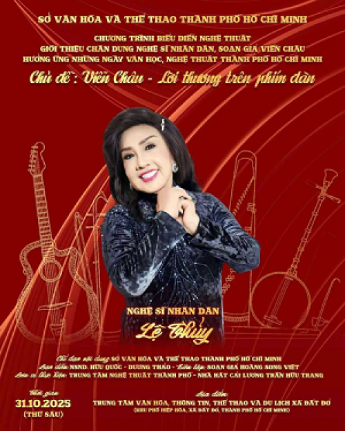 Tối mai (31-10), Lệ Thủy, Minh Vương phục vụ miễn phí trong đêm nghệ thuật "Viễn Châu"