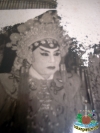 Nghệ nhân ưu tú Nguyễn Văn Kiên trên sân khấu hát bội thời trẻ.